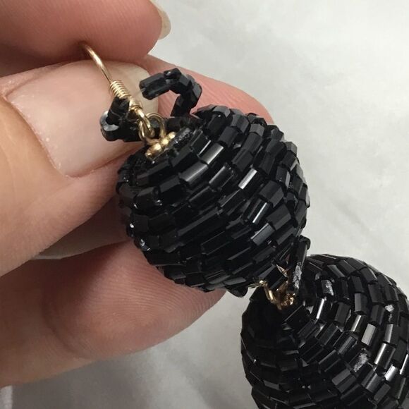 Kitsch Beaded Ball Drop Earrings (G1) - Picture 5 of 6